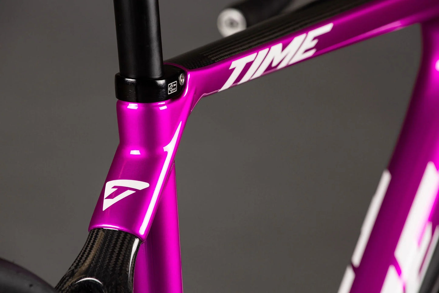 TIME Alpe D'Huez Disc Road Frameset Pink 2023 Colourway