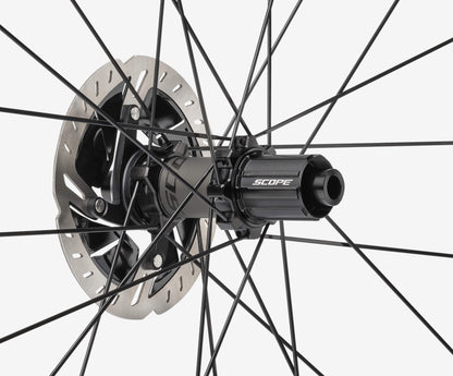 Scope S3 Carbon Road Tubeless Disc Wheelset - Black