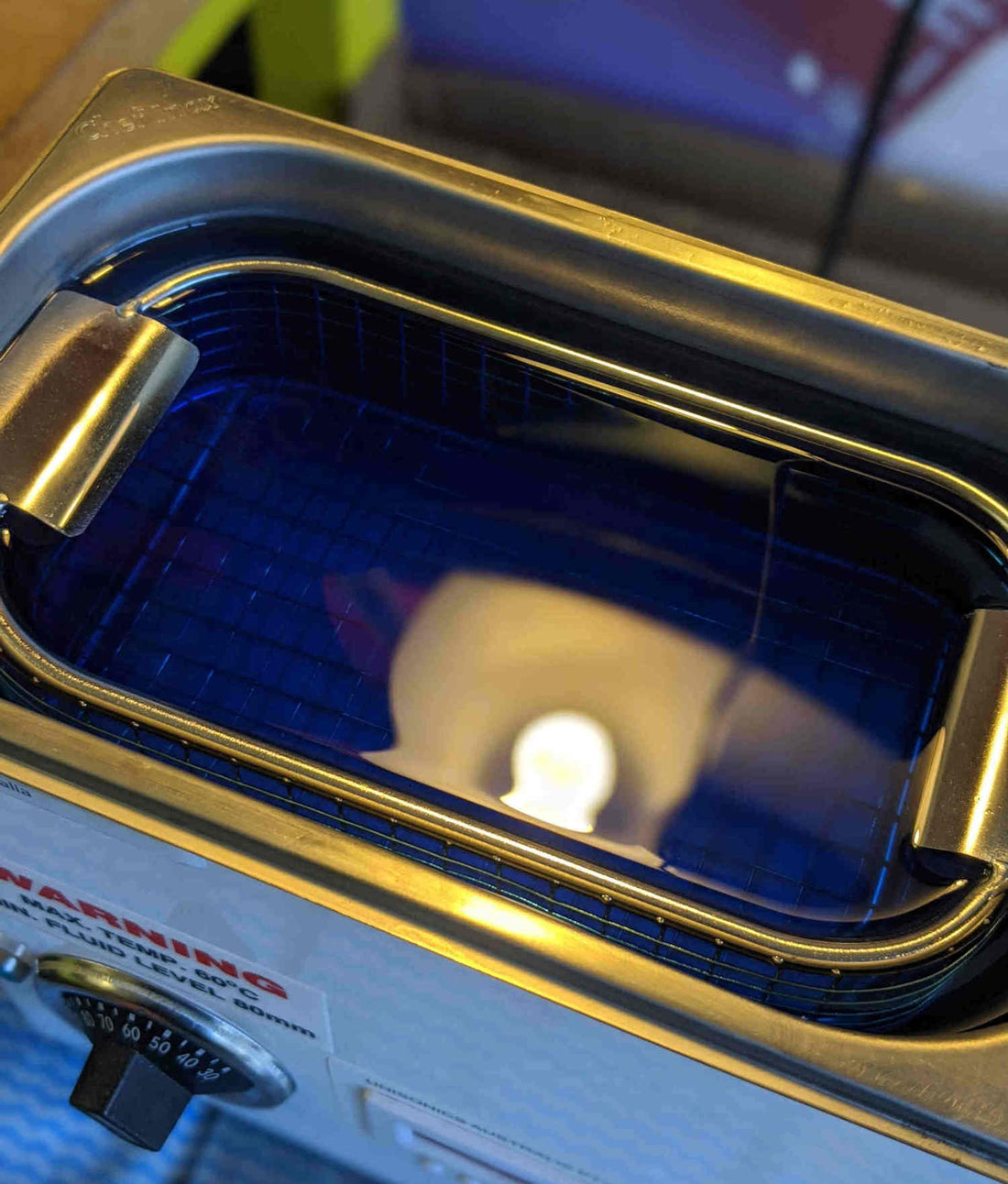 bike chain cleaning device