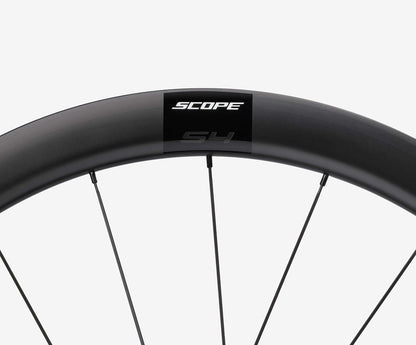 Scope S4 Carbon Road Tubeless Disc Wheelset - Black